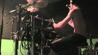 Cerebral Effusion - Last torture preferment - Studio drumcam