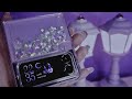 💤1 minute💤 asmr. unboxing samsung galaxy z flip4. 💜