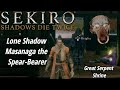 Sekiro Vs Lone Shadow Masanaga the Spear-Bearer(Great Serpent Shrine) - No Damage