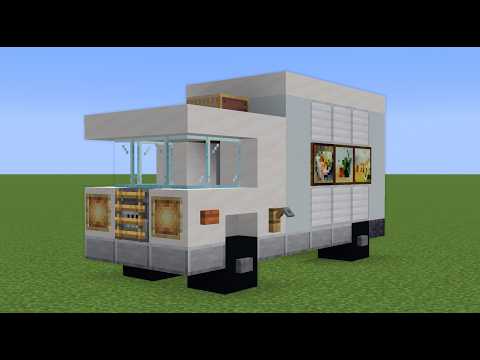 How To Build A Refrigerated Truck In Minecraft