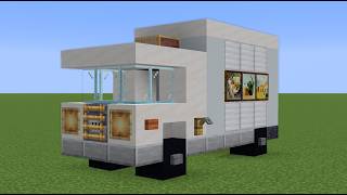 How to Build a Refrigerated Truck in Minecraft