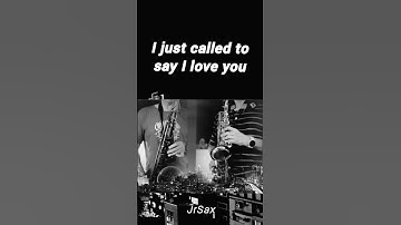 Thumbnail of Stevie Wonder《I just called to say l love you》Saxophone Cover By James & Dragon