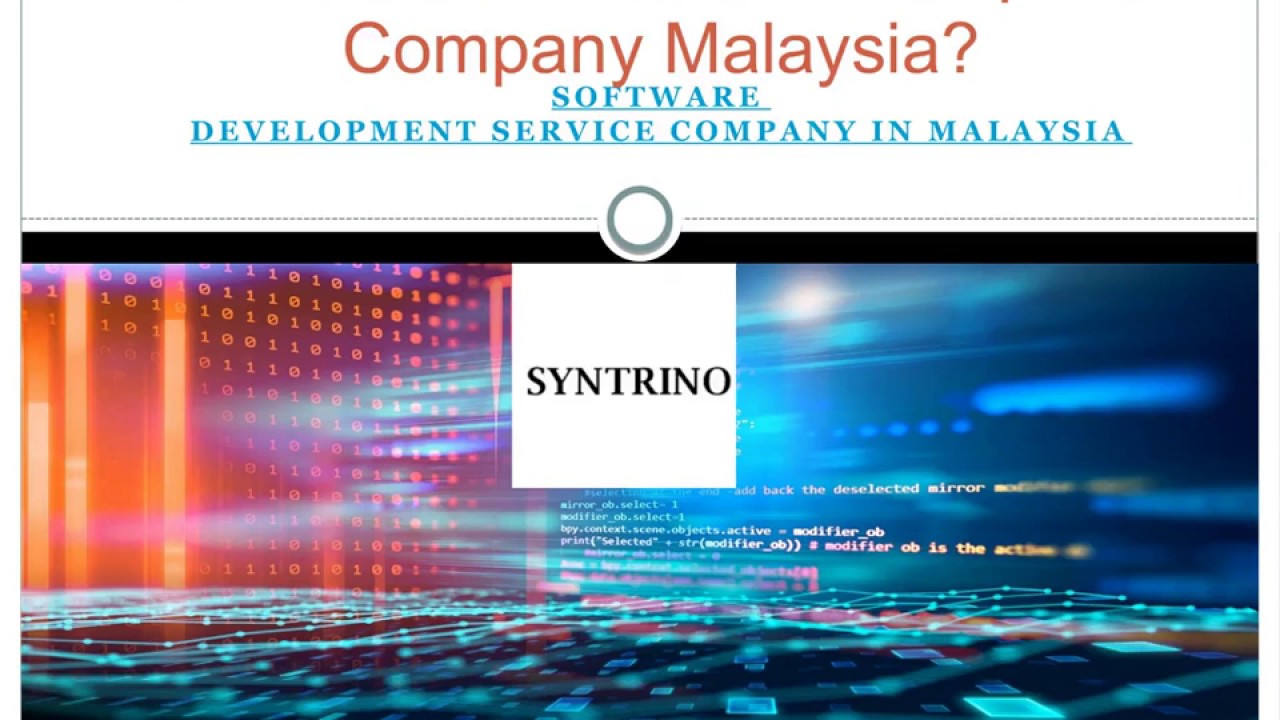 Who is the Software Development Company Malaysia