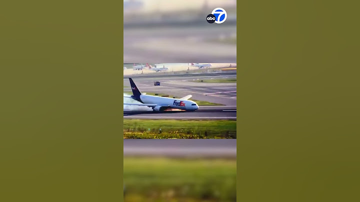 Boeing cargo plane lands on its nose after front landing gear fails