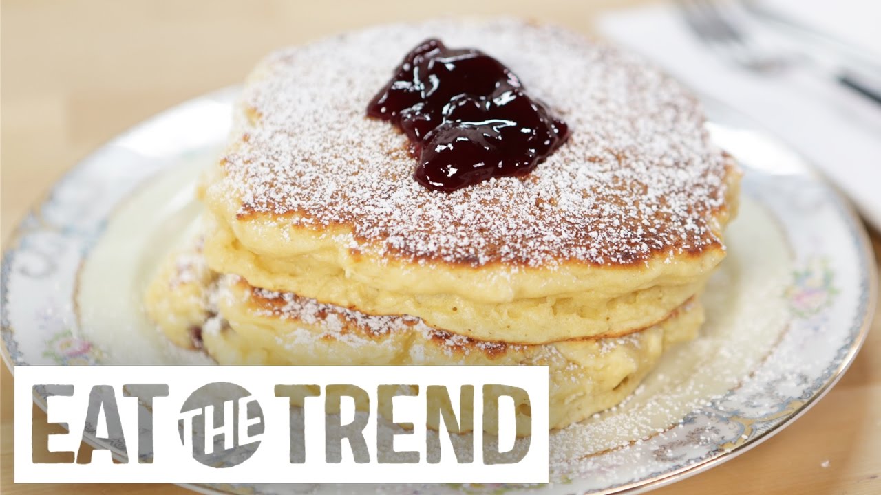 Jelly Doughnut Pancakes With Gemma Stafford Eat the Trend YouTube