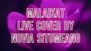 Malaikat - live Cover by Novia Situmeang ‐ Lyrics