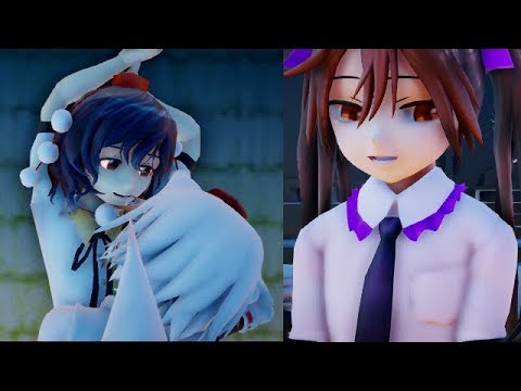 【東方MMD】椛・文・はたてで夢地図