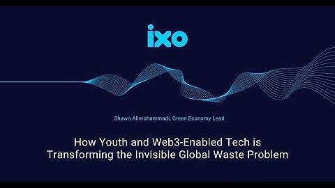 How Youth and Web3 Enabled Tech is Transforming the Invisible Global Waste Problem