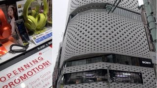 Sony opens its three-story flagship store at the ginza place shopping
complex. read more:
http://www.japantimes.co.jp/news/2016/09/23/business/sony-open-new-...