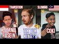 TIK TOK KING?? COKI v KAZAMAHUSEIN (SLOWMO v TRANSITION) // TIKTOK MALAYSIA v TIKTOK INDONESIA