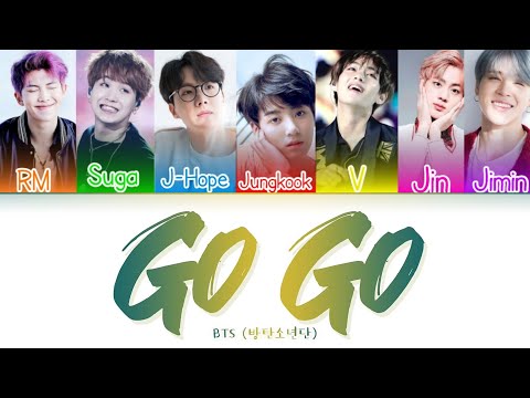 BTS Go Go Lyrics (방탄소년단 고민보다 Go) [Color Coded Lyrics/Han/Rom/Eng]