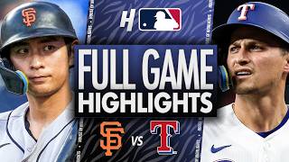 San Francisco Giants vs Texas Rangers - FULL GAME HIGHLIGHTS 🔥 August 4, 2026 MLB Season