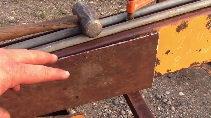 Frame Repair of a Eversman Land Plane