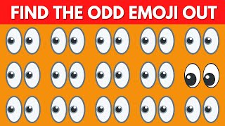 How Good Are Your Eyes # 5| Find The Odd Emoji Out | Boom Emoji Puzzle Quiz screenshot 4