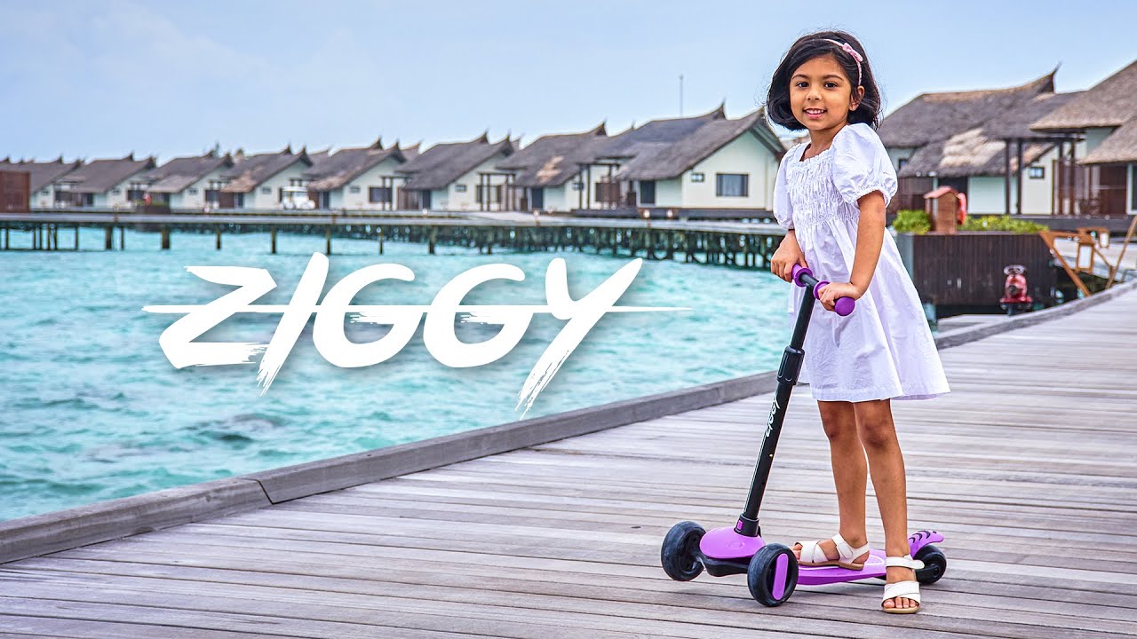 Ziggy 3-Wheel Tilt Scooter With LED lights – Spartanbikes