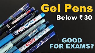 Gel Pens Rs 20 to 25 Good for Exams?  Practical Review! - s16