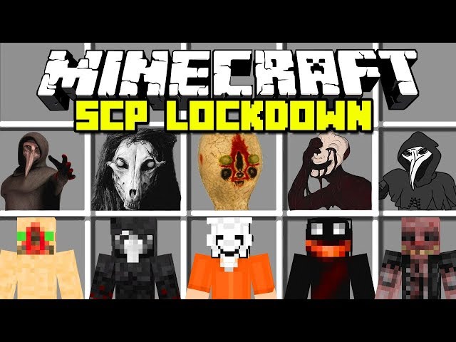 Minecraft SCP mods (PART 3) - SCP-008, SCP-106 - SURVIVAL IN BASE