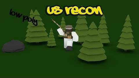 | WorkDeath | BLENDER Timelapse: Low poly US recon in Unturned