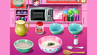 Кухня Сары Пицца на День святого Валентина ИГРА /// Sara's Cooking Class Valentine Pizza GAME screenshot 5