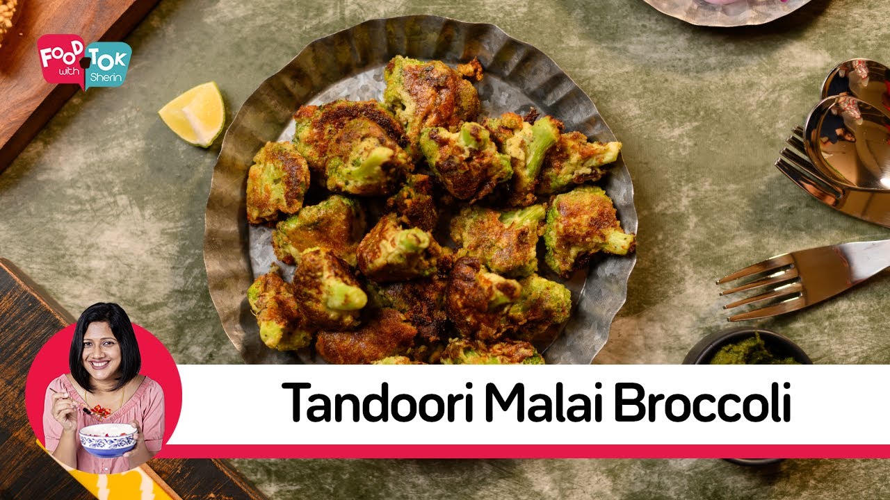 Tandoori Malai Broccoli Recipe | No Onion No Garlic Easy Tandoori Malai Broccoli