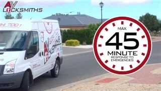 AVLocksmiths Lockout 45 Min Response Emergency Locksmith for Adelaide