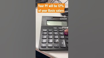 Your PF calculations