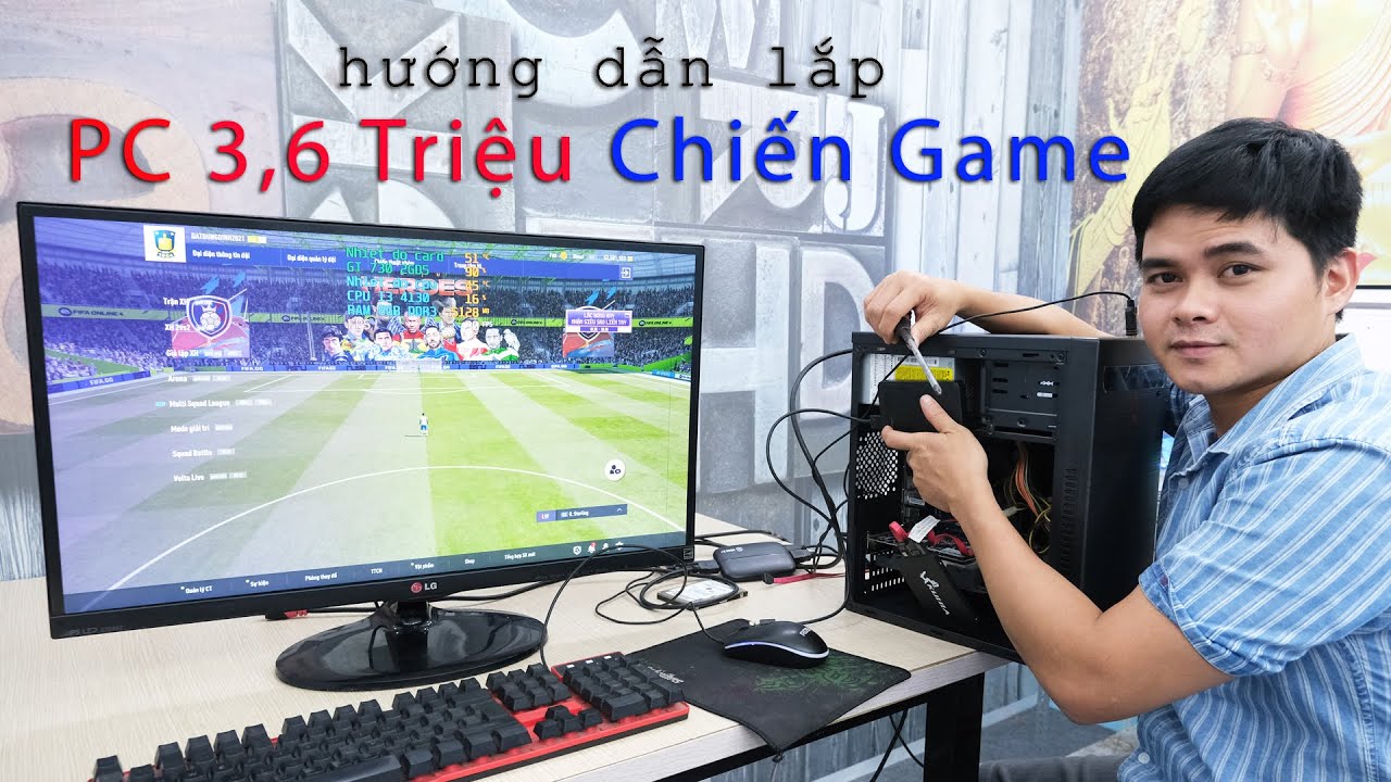 Máy Tính PC 3,5 Triệu | Hướng Dẫn Lắp Máy Tính PC Chiến Game LOL CF GTA VALORANT PUBG FREEFIRE CS GO