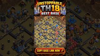 Unstoppable TH18 Best Base for 🔥 Ranked Mode 🔥 2026 Clashofclans