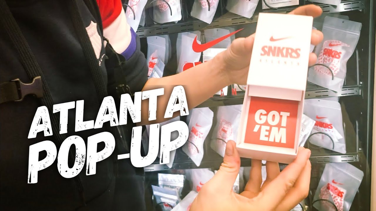 nike snkrs pop up atlanta