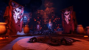 Unreal Engine 4 Speed level design - Fire Lands Dungeon