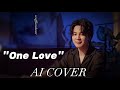 Jimin [AI] cover (One love) Request done 💜#jimin #btsaicover