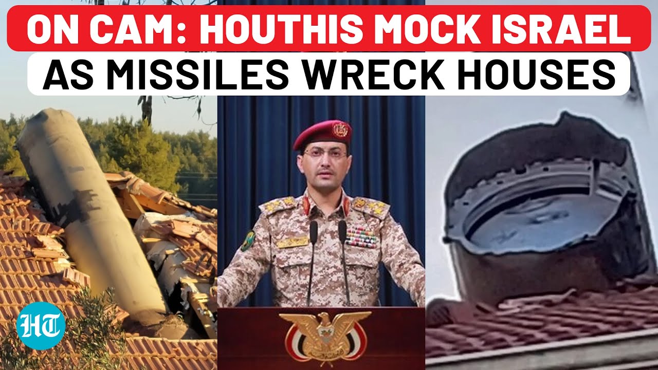 On Cam: Houthi Missile Wrecks Israeli Homes; Yemeni Group Mocks As IDF Clueless On Air Attack