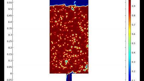 Aeration of a water tank