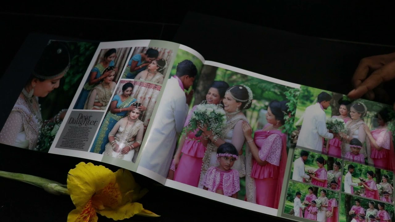 Magazine wedding album sri lanka YouTube