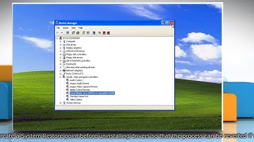 How to Fix Device Manager error code 37 in Windows XP