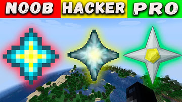 NOOB VS PRO VS HACKER Minecraft Pixel art✨ Nether Star