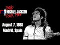 Michael Jackson - Bad World Tour - Madrid 1988