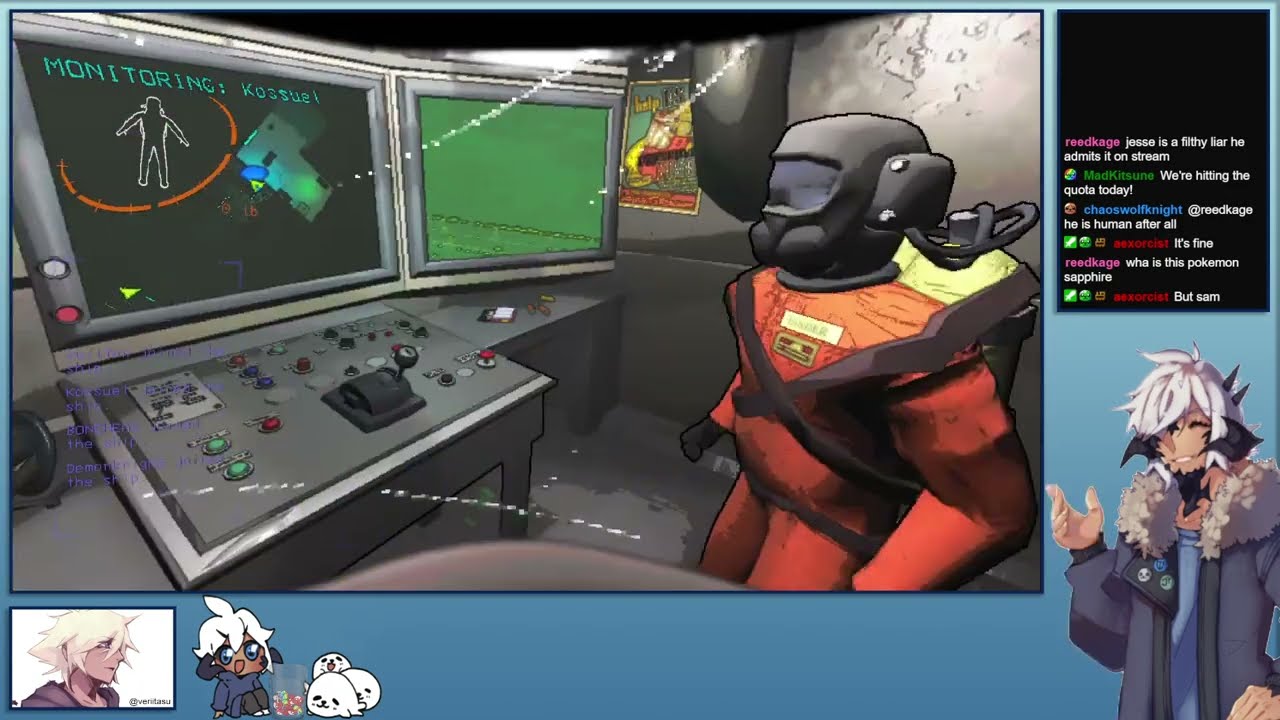 Jesse plays Lethal Company with Friends! VOD 2.