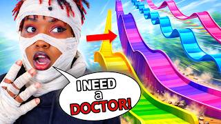 I BARELY SURVIVED THE MOST DANGEROUS SLIDES IN ROBLOX!