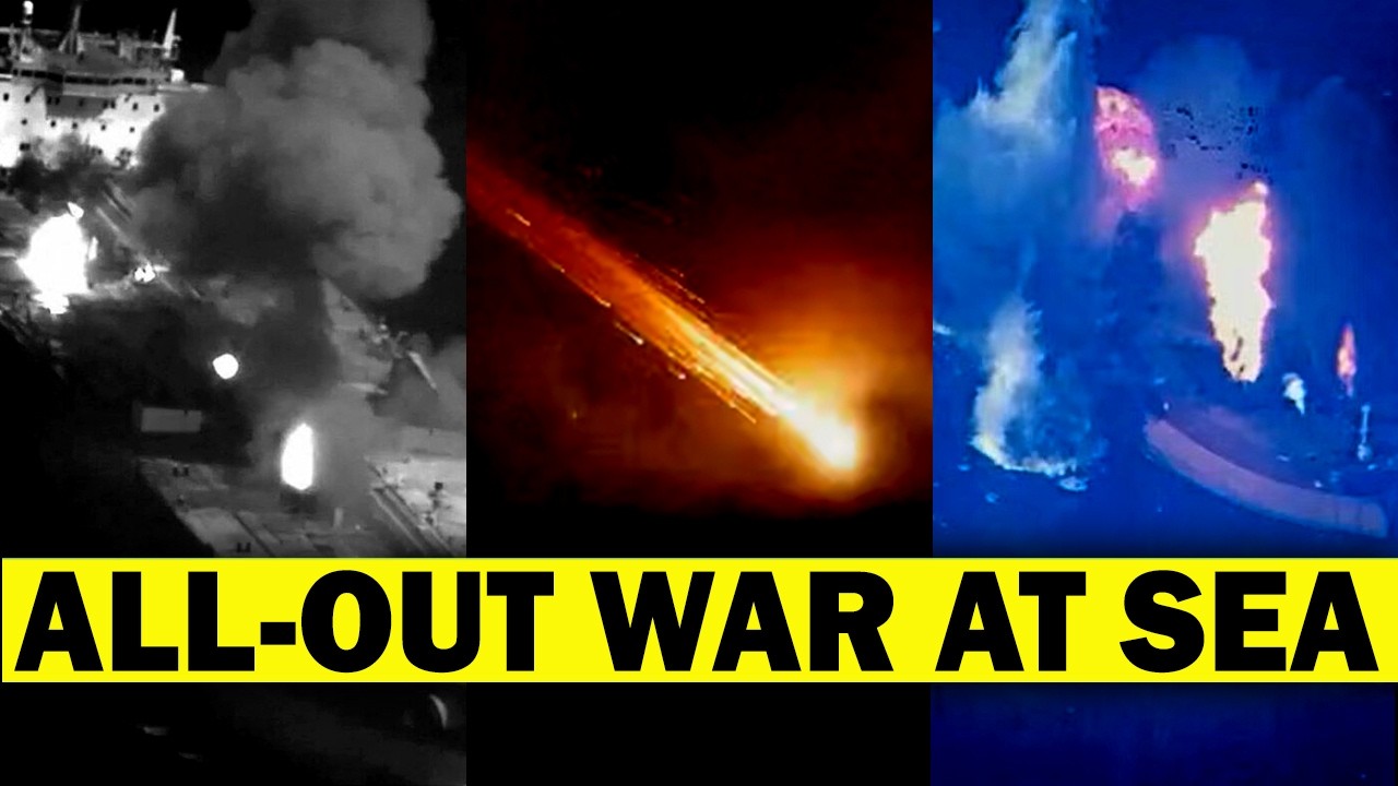BREAKING | WAR ERUPTS AS U.S. SINKS 5 IRAN TANKERS! | Iran Attacks 10 Ships