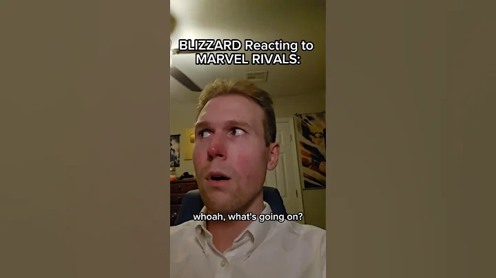 BLIZZARD Reacting to MARVEL RIVALS #shorts