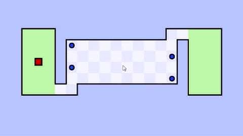 The worlds hardest game level 1 tutorial