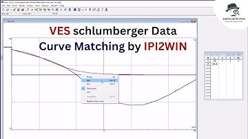 VES schlumberger Data curve matching by IPI2WIN Software | Earth detective
