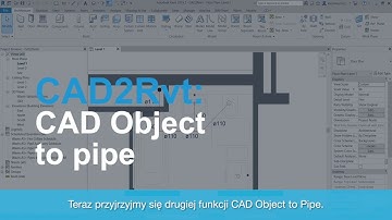 Wtyczka Wavin dla Revit - CAD Layer to Pipe i CAD Object to Pipe | WAVIN