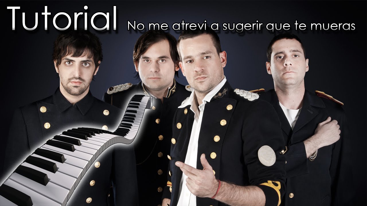 Tan Bionica - No Me Atrevi A Sugerir Que Te Mueras [Tutorial Piano] | Synthesia