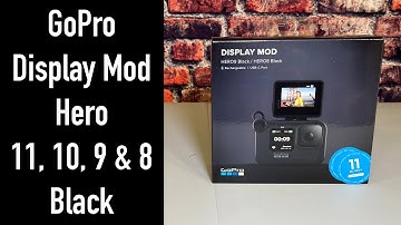 GoPro Display Mod for GoPro Hero 11, 10, 9, and 8 Black unboxing and review.