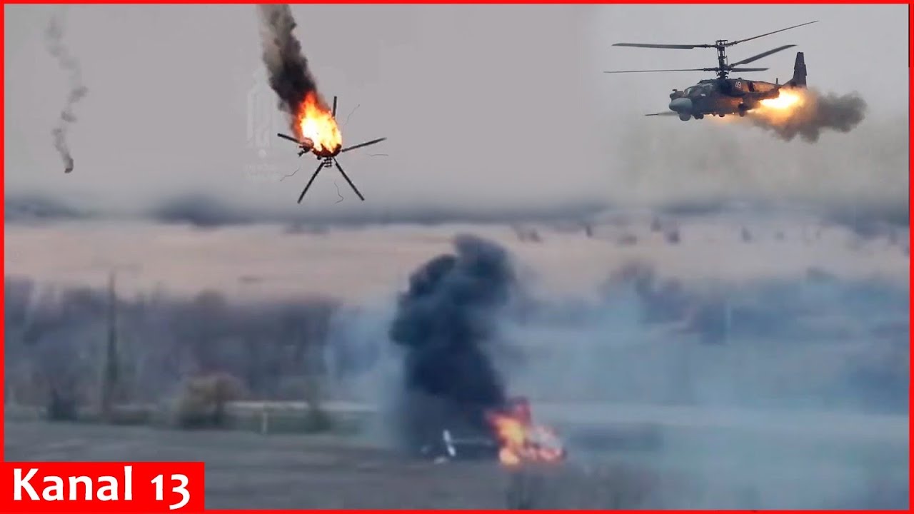 3 Russian helicopters and 2 airplanes were shot down in one day pilots