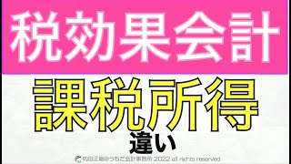 【入門解説】税効果会計と法人税で課税所得に違いがあるたった1つの理由