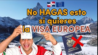 10 CONSEJOS para buscar la VISA Schengen o EUROPEA - Rep. Dominicana #VisaSchengen #VisaEuropea