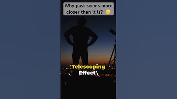 Telescoping Effect: Why past seems more closer | Cognitive Bias | Psychological Effects #psychology